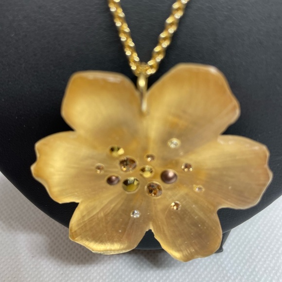 Alexis Bittar Women’s Necklace flowerLucite - Picture 9 of 12